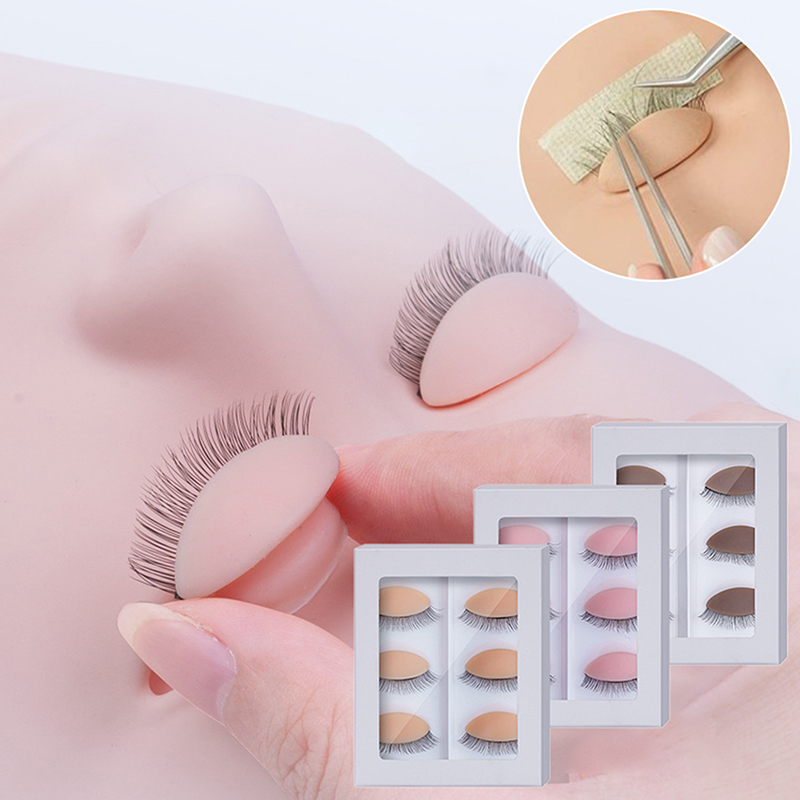 3Pairs/Set Replacement False E - đánh giá và giá Eyelash Extension Model