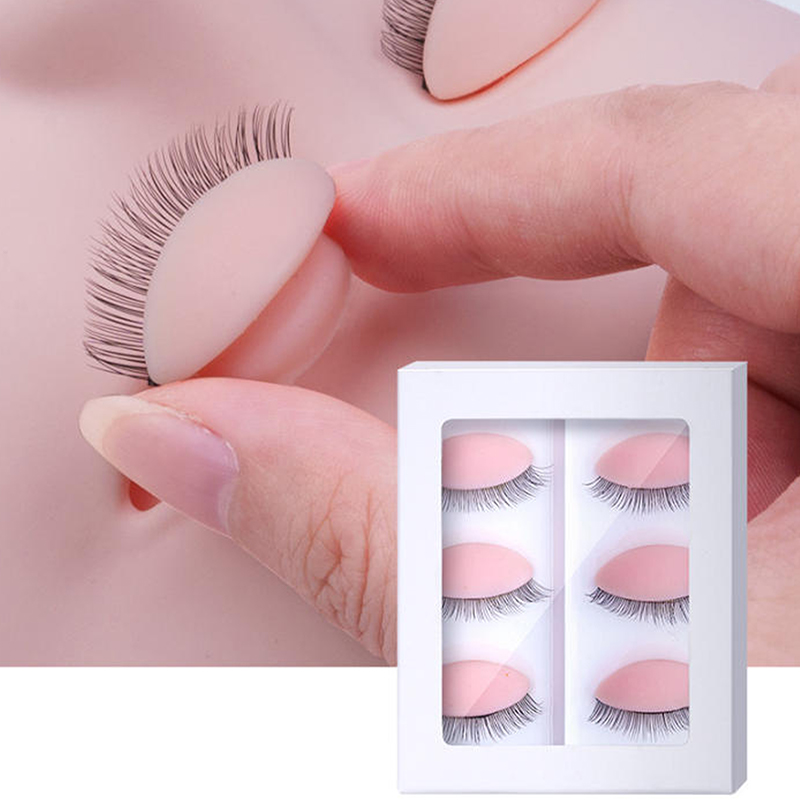 3Pairs/Set Replacement False E - đánh giá và giá Eyelash Extension Model