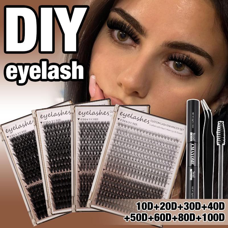 10D-100D 3D False Eyelash Kit  - đánh giá và giá Eyelash Extension Single Lash