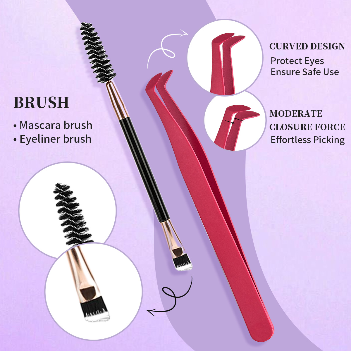 Eyelash Clusters Kit Soft Volu - đánh giá và giá Eyelash Extension Examples