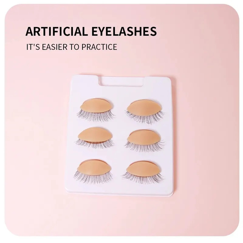 3Pairs/Set Replacement False E - đánh giá và giá Eyelash Extension Model