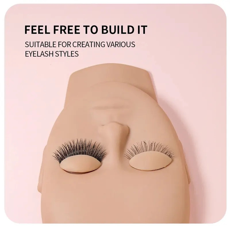 3Pairs/Set Replacement False E - đánh giá và giá Eyelash Extension Model